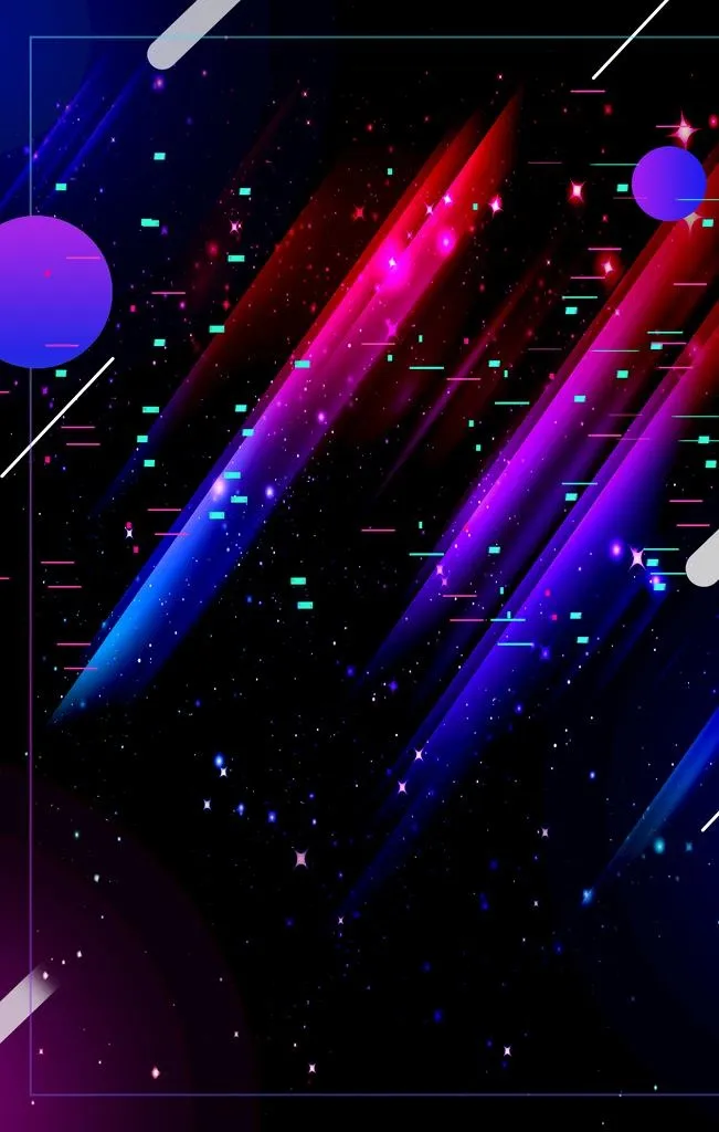 抖音背景图片(2200x3300)psd模版下载