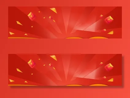 红色促销banner图片
