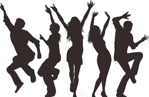 跳舞图案图片