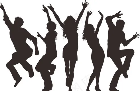 跳舞图案图片