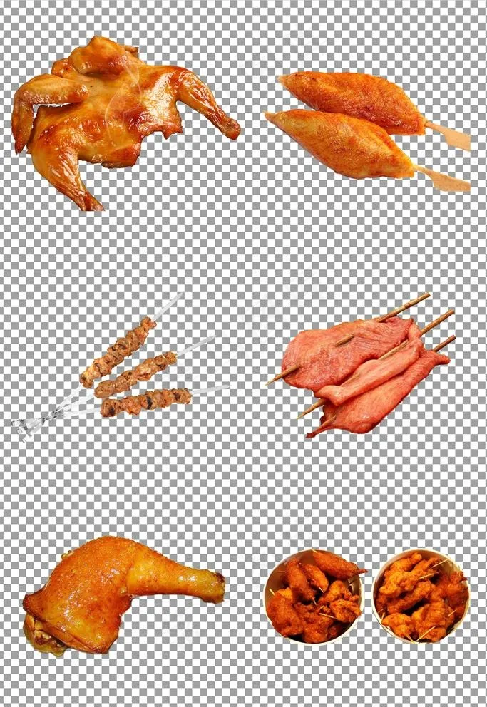 美味油炸香酥小吃图片