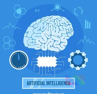 人工智能大脑图片