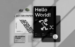 办公用品样机图片