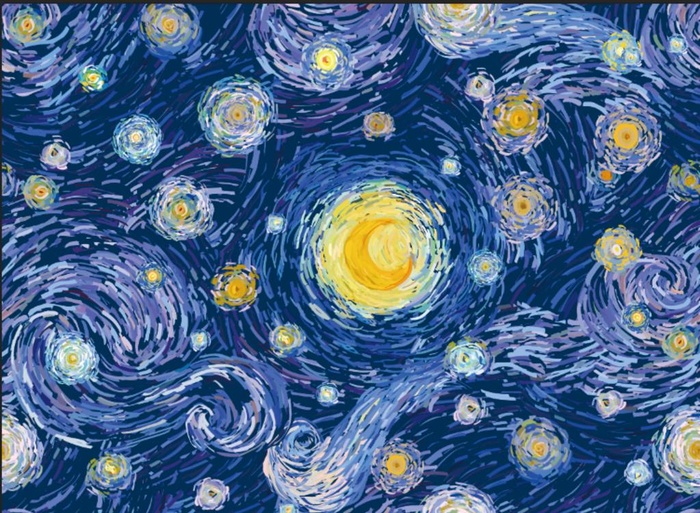 手绘花  星球图片(114x87)