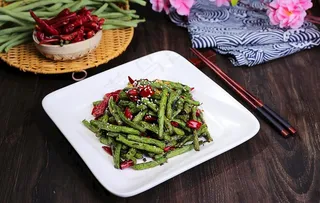 干煸四季豆图片