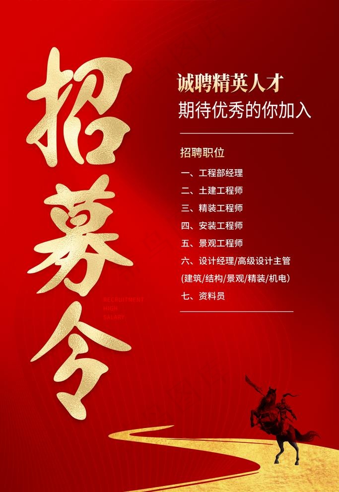 招聘图片(3543X5315(DPI:150))psd模版下载
