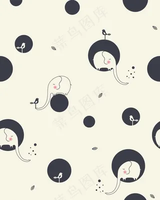 可爱的卡通花型图片