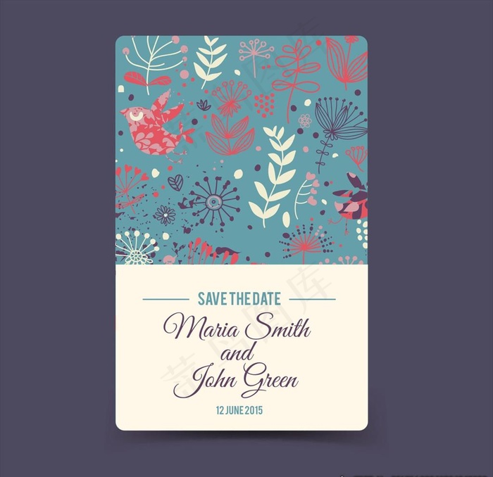 小清新封面包装设计素材图片