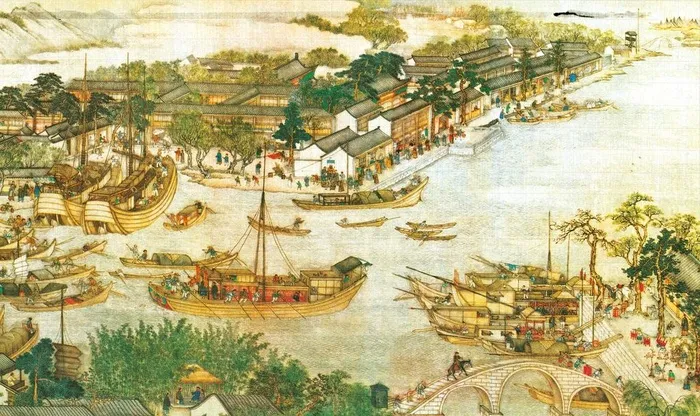 清明上河图图片(8183x5123)