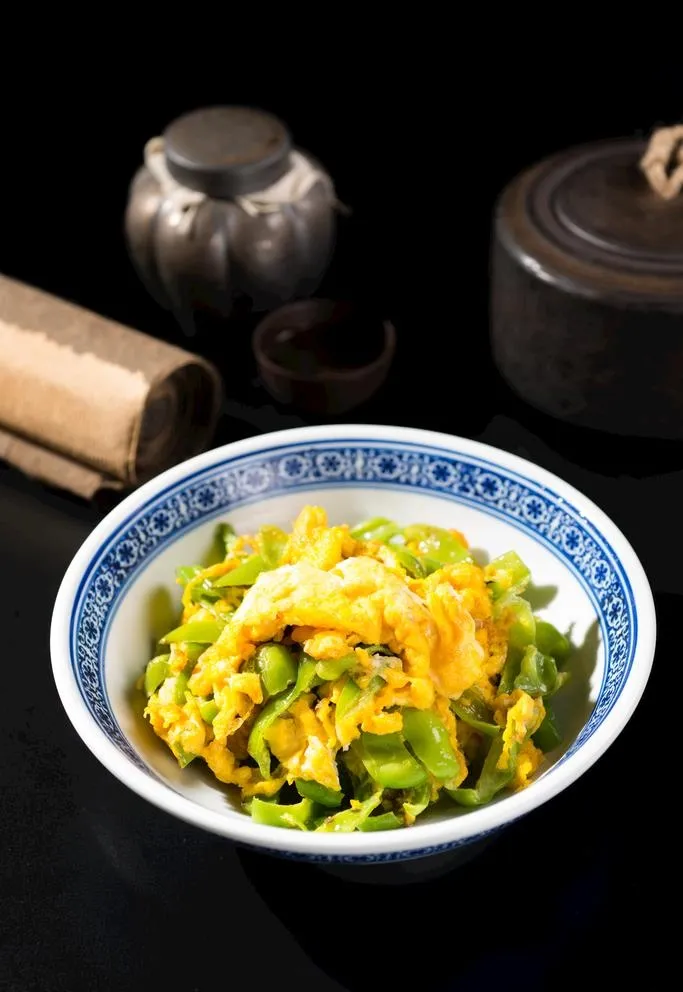 青椒爆炒鸡蛋图片 青椒爆炒鸡蛋图片