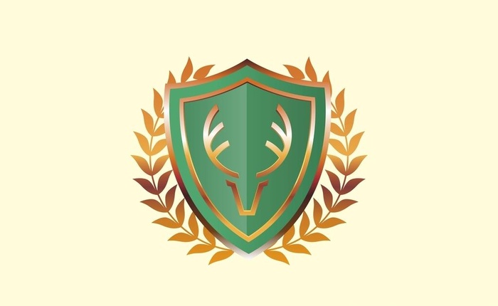 麦穗盾牌企业LOGO图片