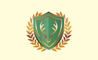 麦穗盾牌企业LOGO图片