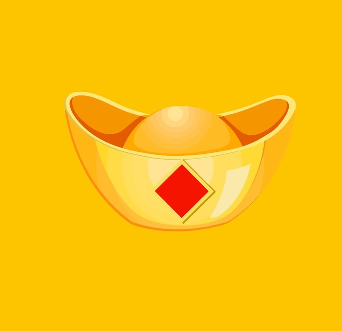 矢量金元宝图片ai矢量模版下载