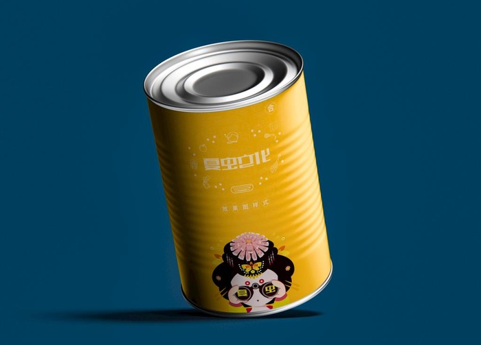罐头样机图片