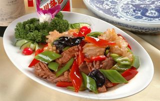 火爆花枝腰花图片