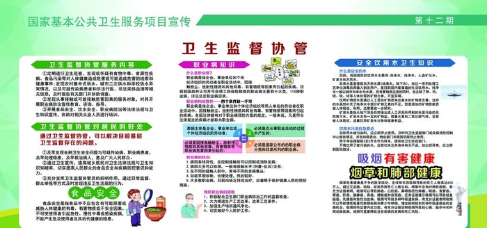 公共卫生服务项目图片(7874x3937)psd模版下载