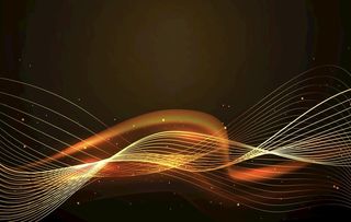 黑金光线科技线条图片