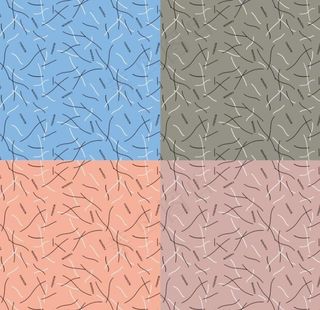 线条时尚数码印花图案图片