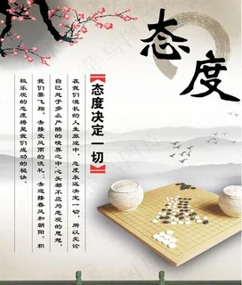 校园文化展板 态度图片