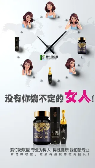 男性产品宣传广告海报图片