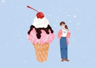 甜点女孩           图片