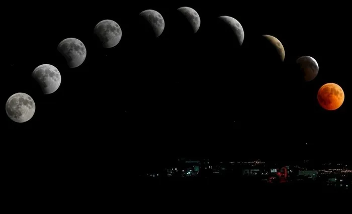 简约 月球 月相 月亮图片