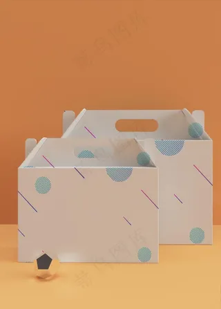 包装礼盒样机图片