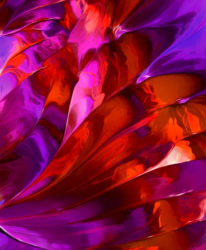 彩色液态油漆背景图片