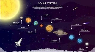 太阳系行星主题图片