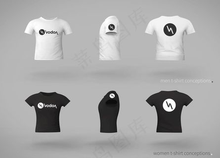 T恤样机图片