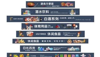 超市柜头海报 货柜帖 冷柜贴图片