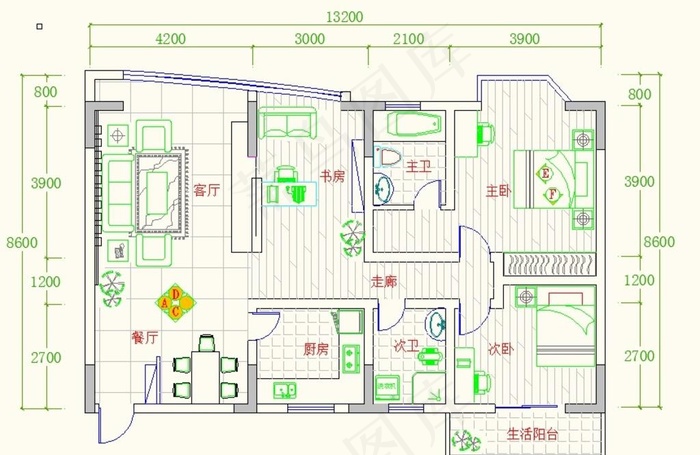 平面布置图图片