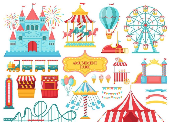 卡通游乐园图片