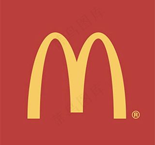 麦当劳LOGO CMYK图片