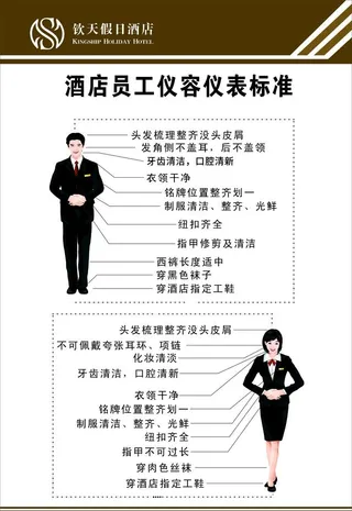 礼仪标准图片