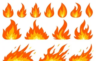 矢量火焰合集图片