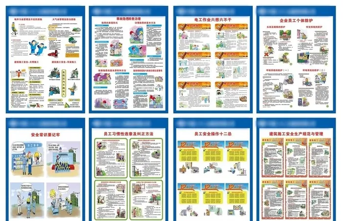 安全生产宣传图图片(7937x10772)psd模版下载