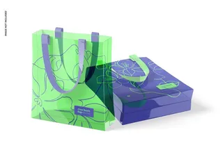 手提袋样机图片