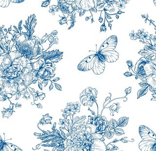 线条花  手绘花图片