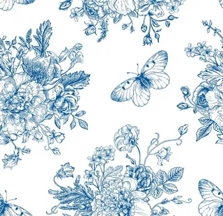 线条花  手绘花图片