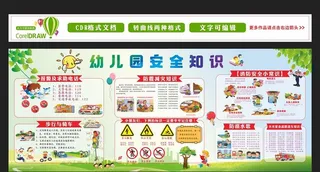幼儿园安全知识宣传栏图片
