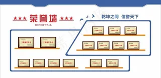 荣誉墙图片