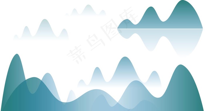 山 矢量图图片