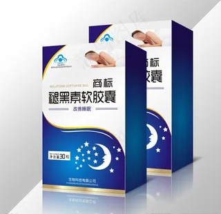 褪黑素软件囊 内为展开图图片