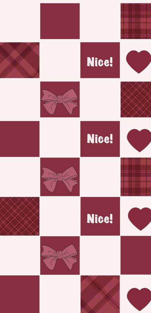 格子蝴蝶结图片