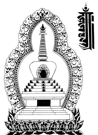 吉祥多门塔图片