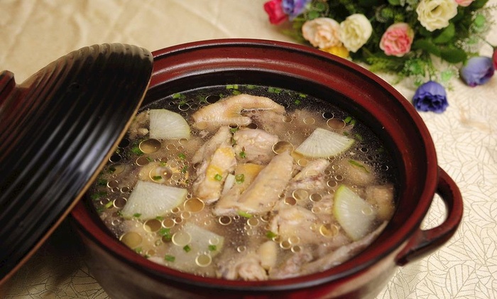 土鸡汤图片
