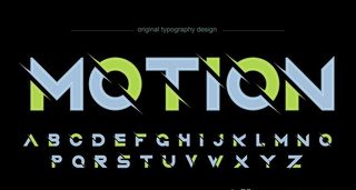 英文字母设计图片