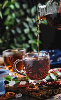 清凉解暑酸梅汤图片