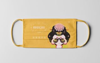 口罩样机图片